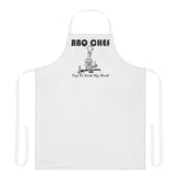 BBQ Chef Try To Beat My Meat - Cooking Apron - Witty Twisters Fashions